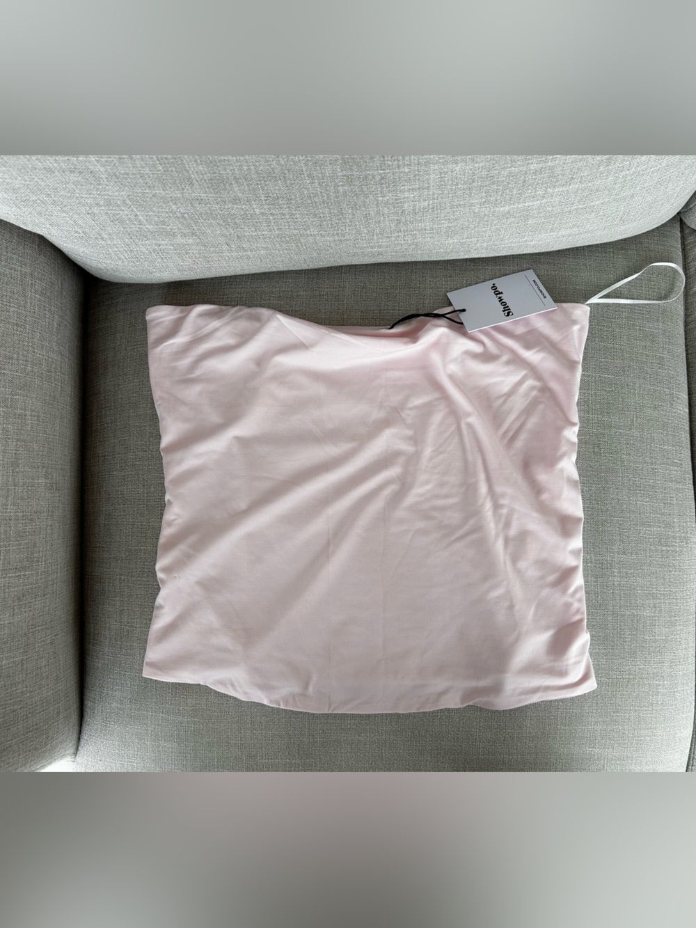 Showpo. Light Pink Tube Mini Skirt